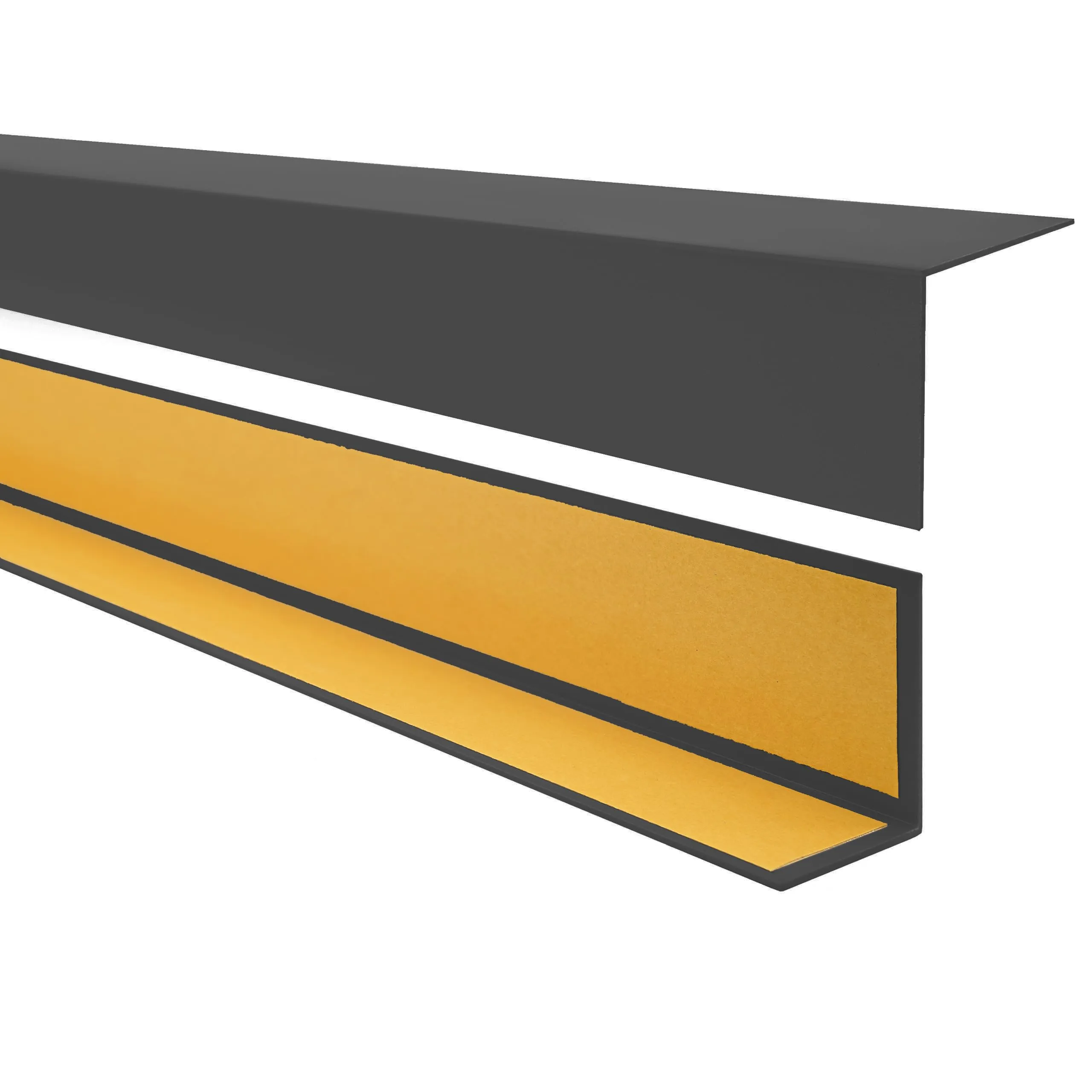 Quest Paraspigoli PVC 35x18 mm Autoadesivo - Grigio Scuro, 150 cm - immagine 1