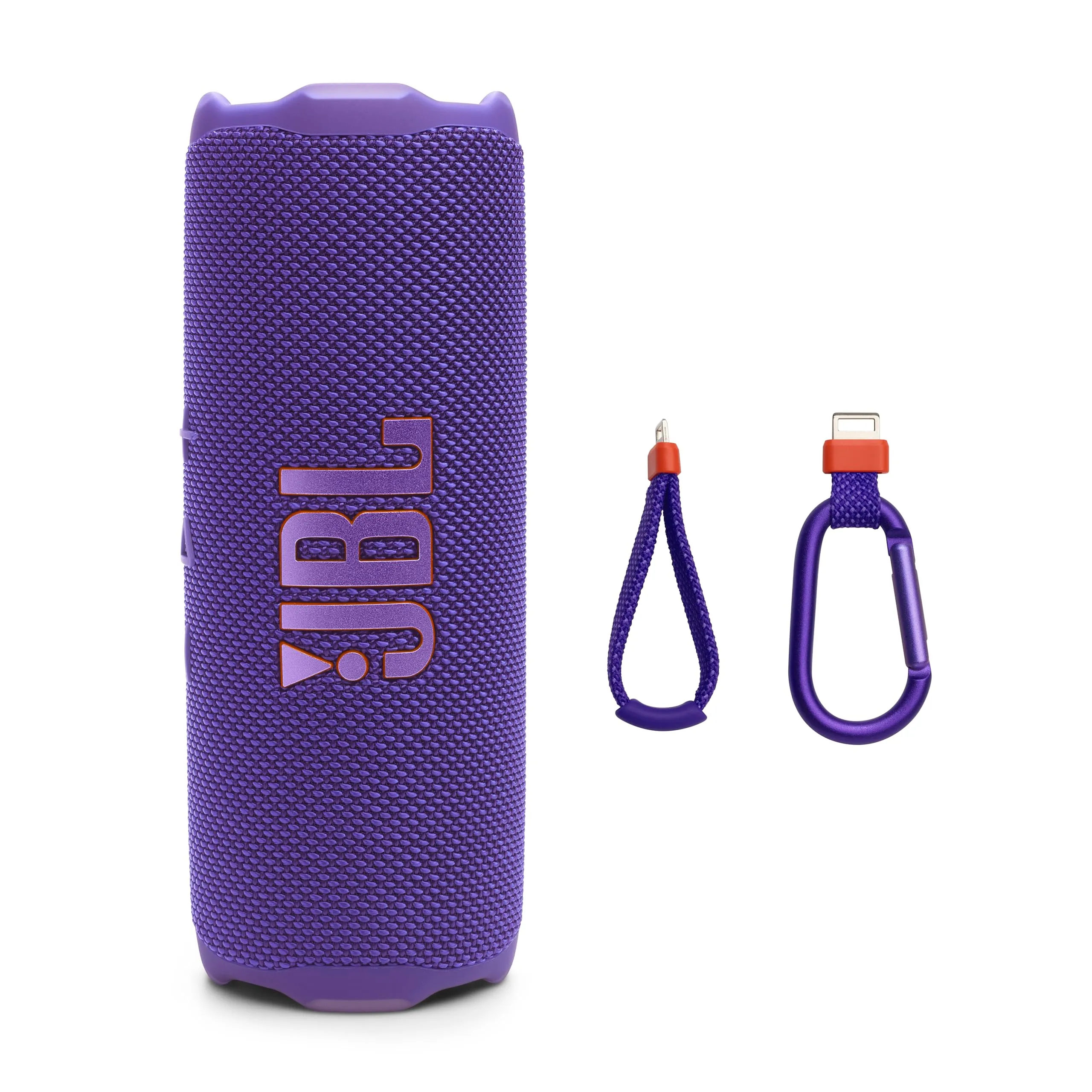 JBL Flip 7 Altoparlante portatile impermeabile e anti-caduta, suono Pro Bold con IA Sound Boost, 16 ore di autonomia e sistema PushLock con accessori intercambiabili (viola) - immagine 1