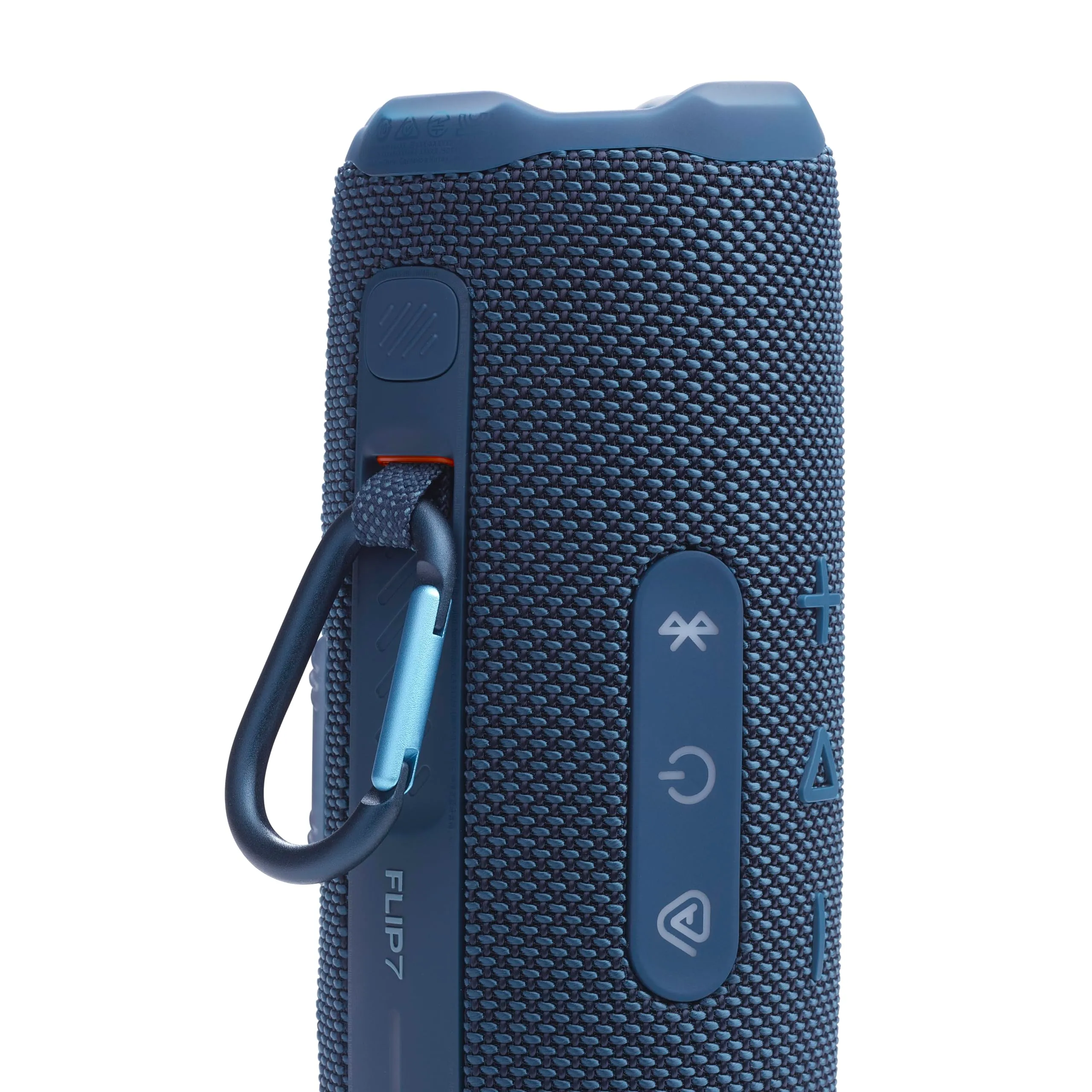JBL Flip 7 Altoparlante portatile impermeabile e anti-caduta, suono Pro Bold con IA Sound Boost, 16 ore di autonomia e sistema PushLock con accessori intercambiabili (blu) - immagine 4