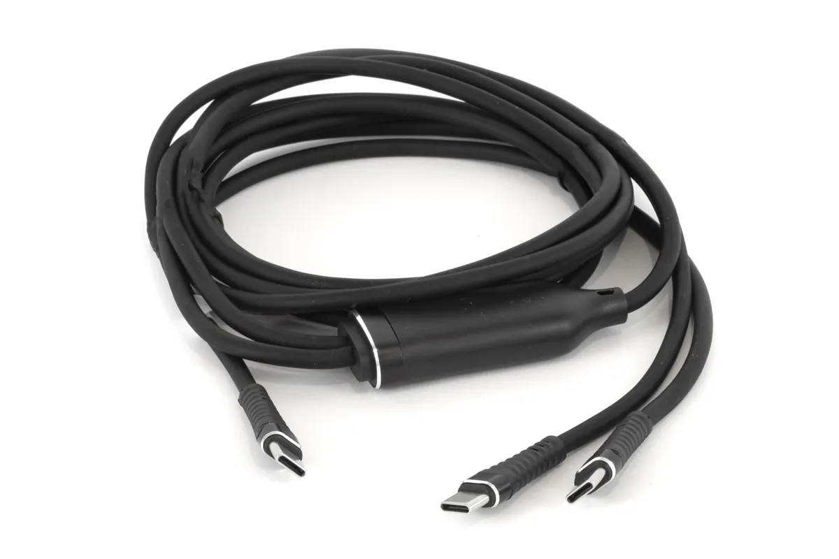 Cavo Sdoppiatore Usb-C Caricabatteria 100 Watt Mt 2 - immagine 1