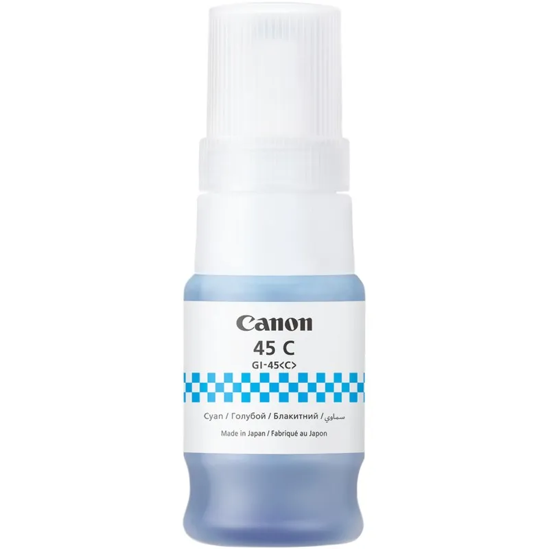 Originale Canon GI45 Cyan Botella de Tinta Original - GI45C/6285C001 - immagine 1