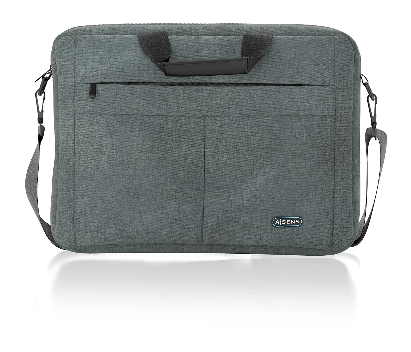 AISENS ASBG-BC025-GR borsa per laptop 396 cm (15.6) Valigetta ventiquattrore Grigio - immagine 1