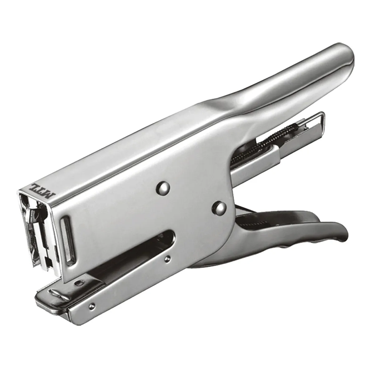 Cucitrice a pinza Dohe - Realizzata in acciaio - compatibile con punti 22/6 24/6 e 26/6 - Colore cromato - immagine 1