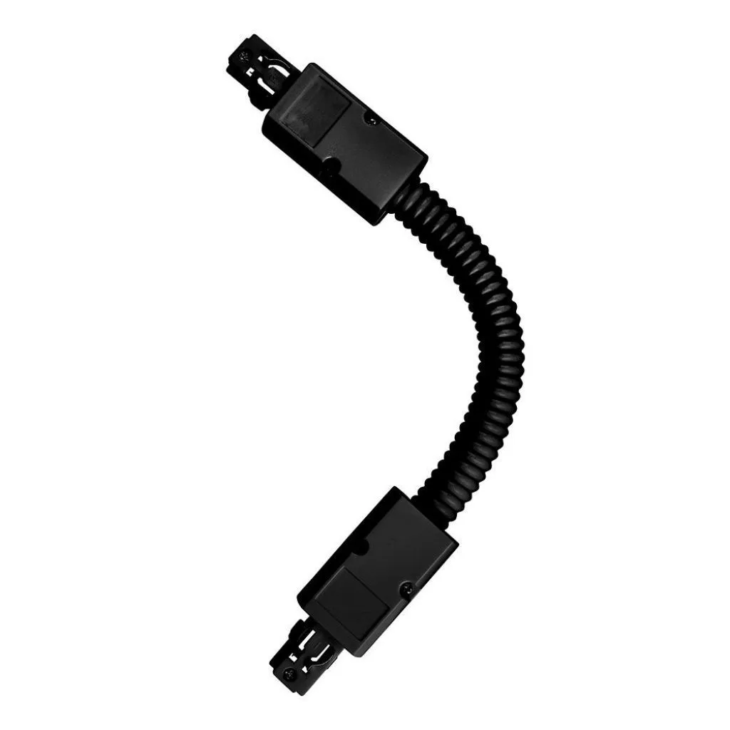 V-TAC Raccordo Trifase Flessibile per Binario Colore Nero - immagine 1