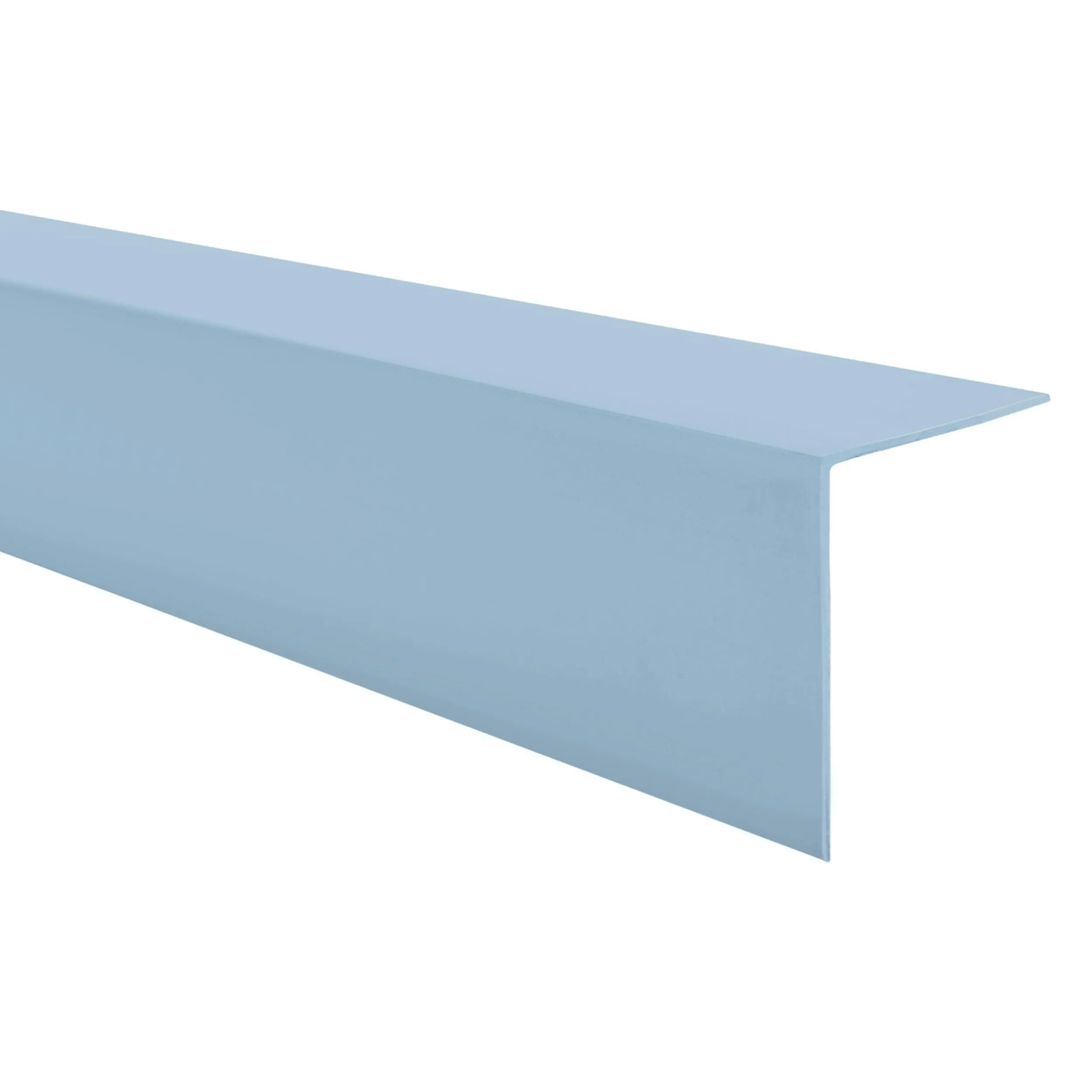 Quest Profilo Angolare PVC 15x15 mm Senza Forare - Hellblau, 100 cm - immagine 1