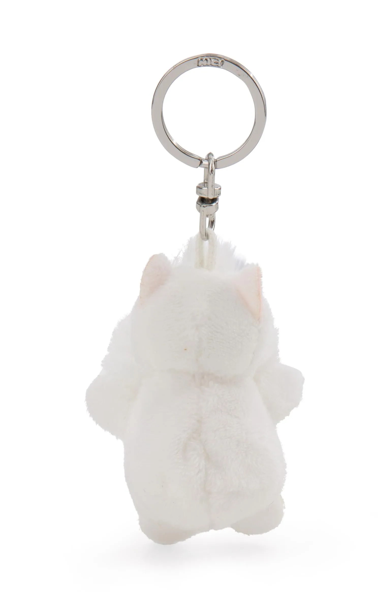 NICI Portachiavi cane con cuore 5cm - bianco - Un compagno fedele per zaino o borsa, portachiavi per tutte le età | 62083 - immagine 2