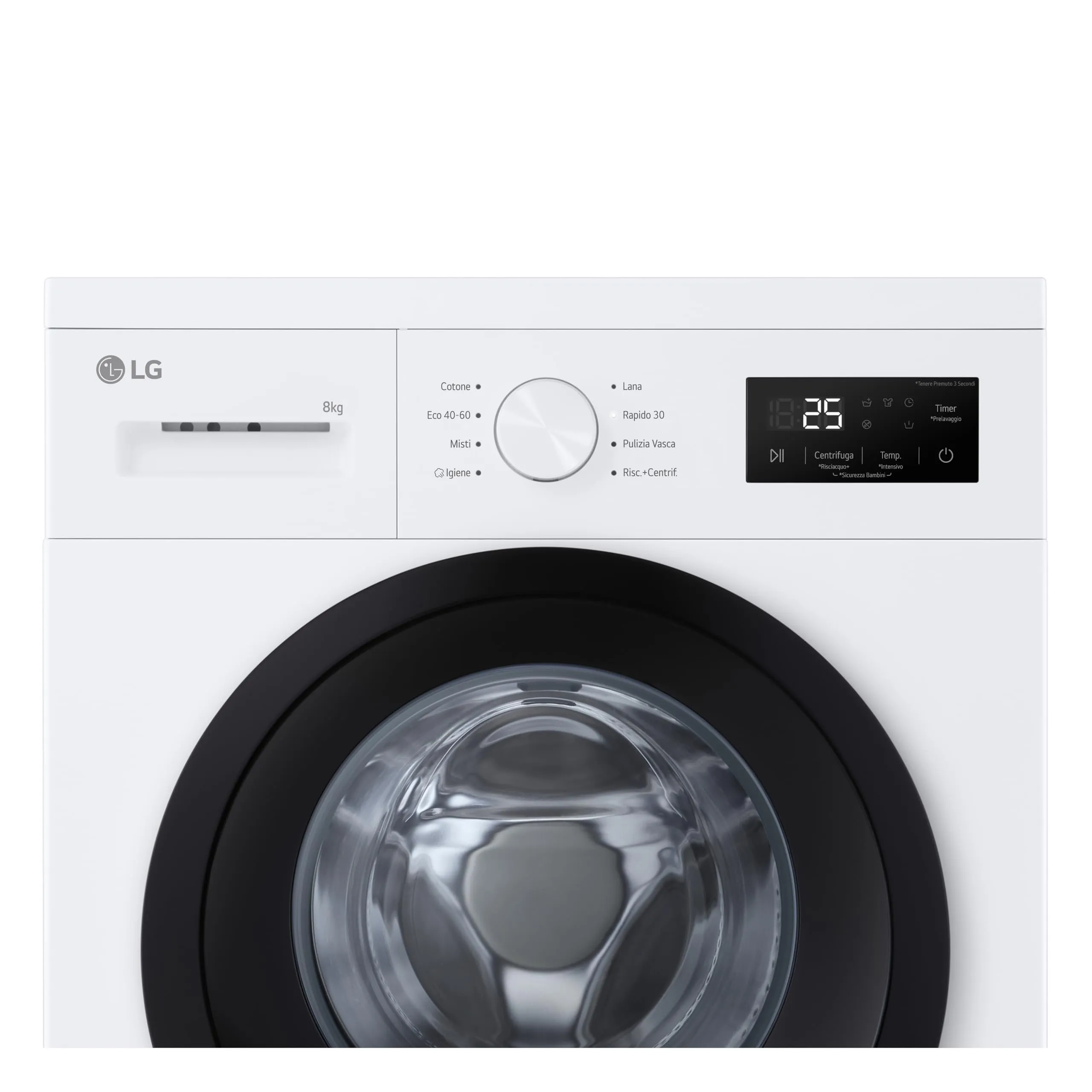 LG F4NA10S8NWK Lavatrice Slim 8 kg Serie A1, Classe A, 1400 Giri, Vapore - immagine 12