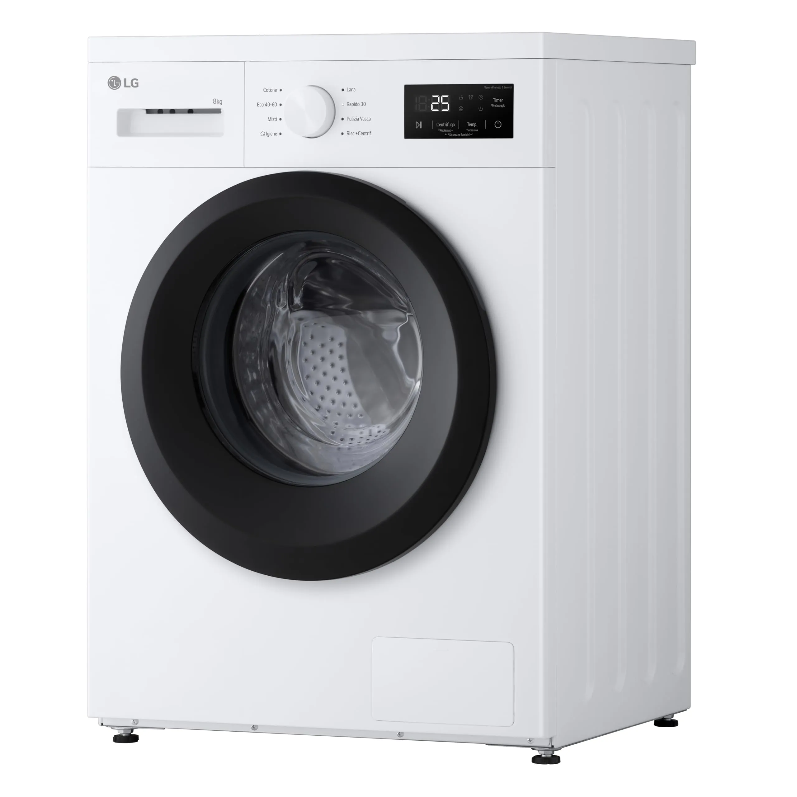 LG F4NA10S8NWK Lavatrice Slim 8 kg Serie A1, Classe A, 1400 Giri, Vapore - immagine 15
