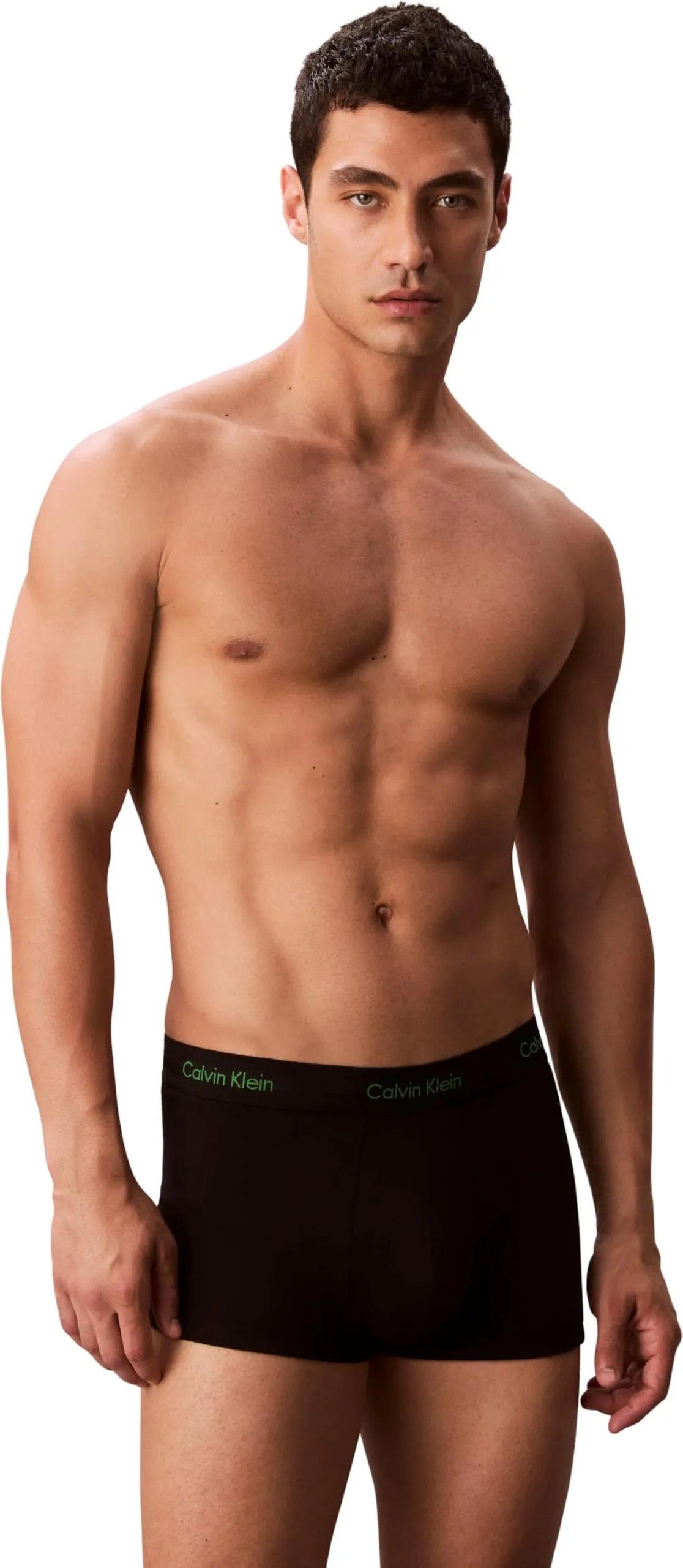 Calvin Klein Uomo Pantaloncini Boxer Vita Bassa Confezione da 3 Intimo, Multicolore (Black Bodies W/Blue Shadow/Supreme), S - immagine 2