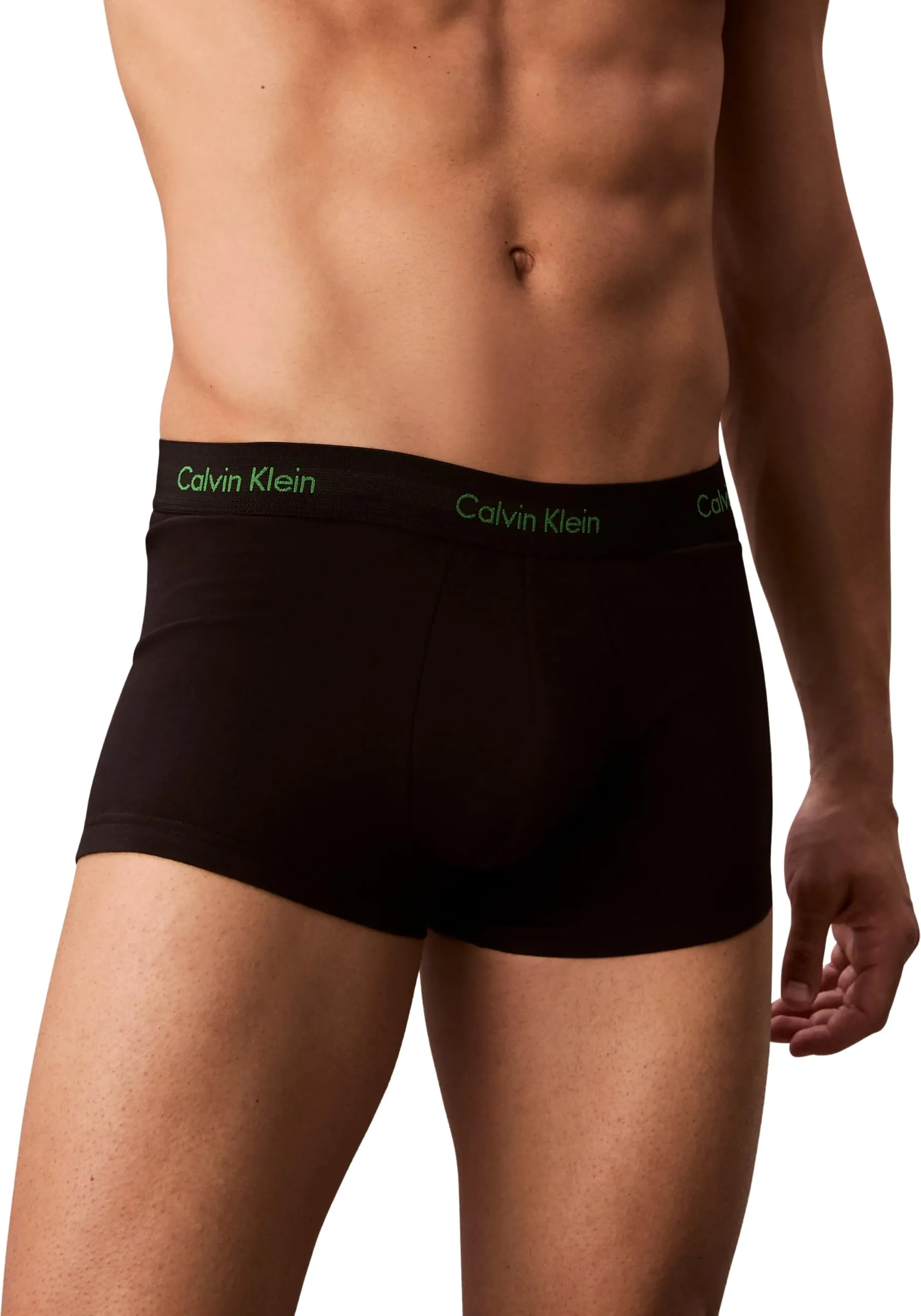 Calvin Klein Uomo Pantaloncini Boxer Vita Bassa Confezione da 3 Intimo, Multicolore (Black Bodies W/Blue Shadow/Supreme), S - immagine 4
