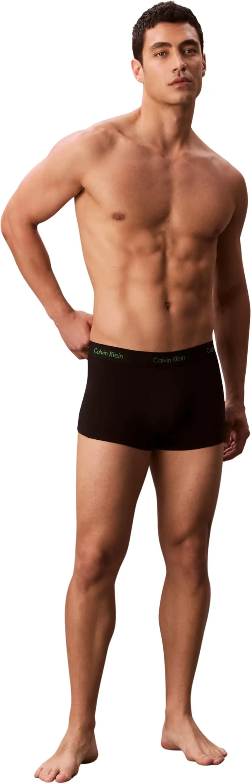Calvin Klein Uomo Pantaloncini Boxer Vita Bassa Confezione da 3 Intimo, Multicolore (Black Bodies W/Blue Shadow/Supreme), S - immagine 5