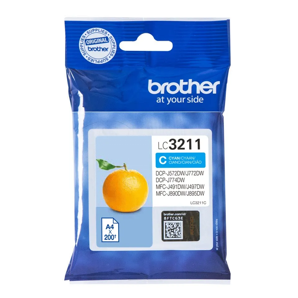 Originale Brother LC3211 cartuccia ciano - LC3211C - immagine 1