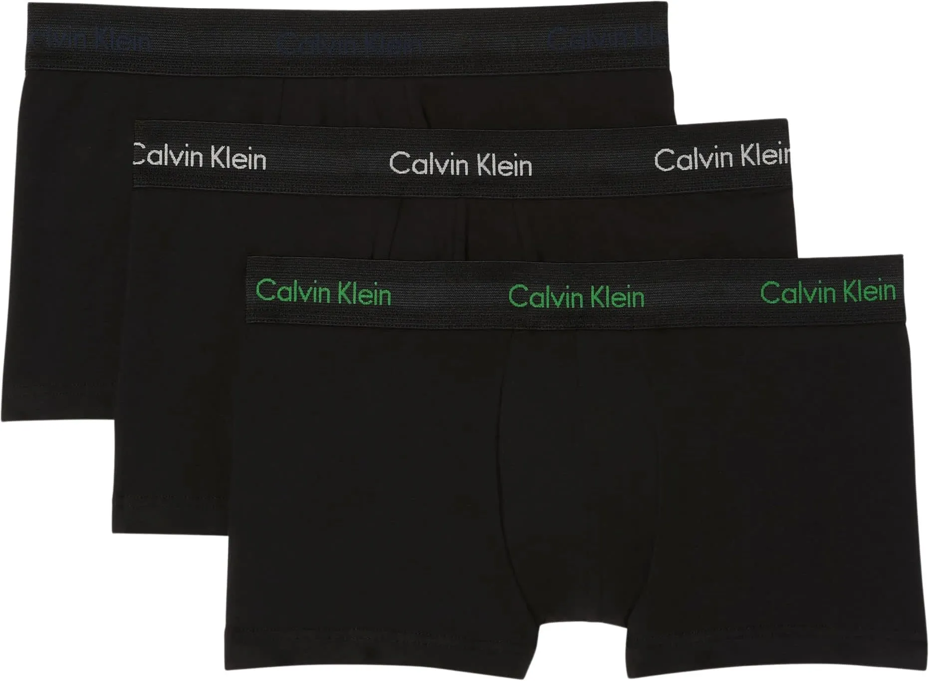 Calvin Klein Uomo Pantaloncini Boxer Vita Bassa Confezione da 3 Intimo, Multicolore (Black Bodies W/Blue Shadow/Supreme), XS - immagine 1