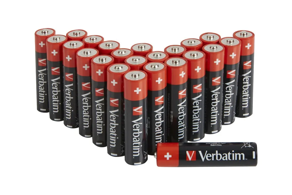 Verbatim Alkaline Battery Aa 24-Pack (Box) - immagine 1