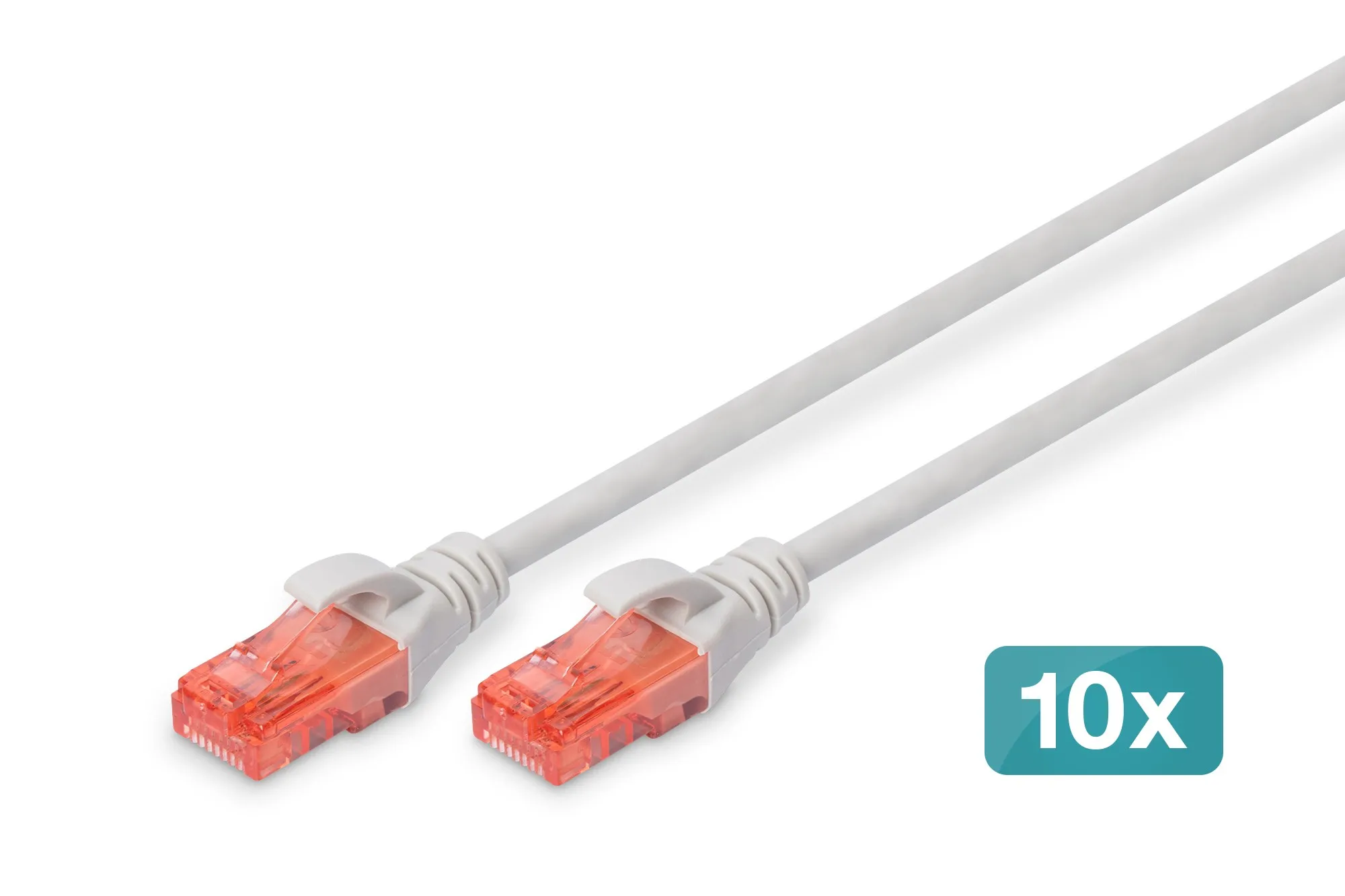 Cavo Patch U/Utp Cat 6 - Lszh10 Pezzi 05 Mt. Colore Grigio - immagine 1