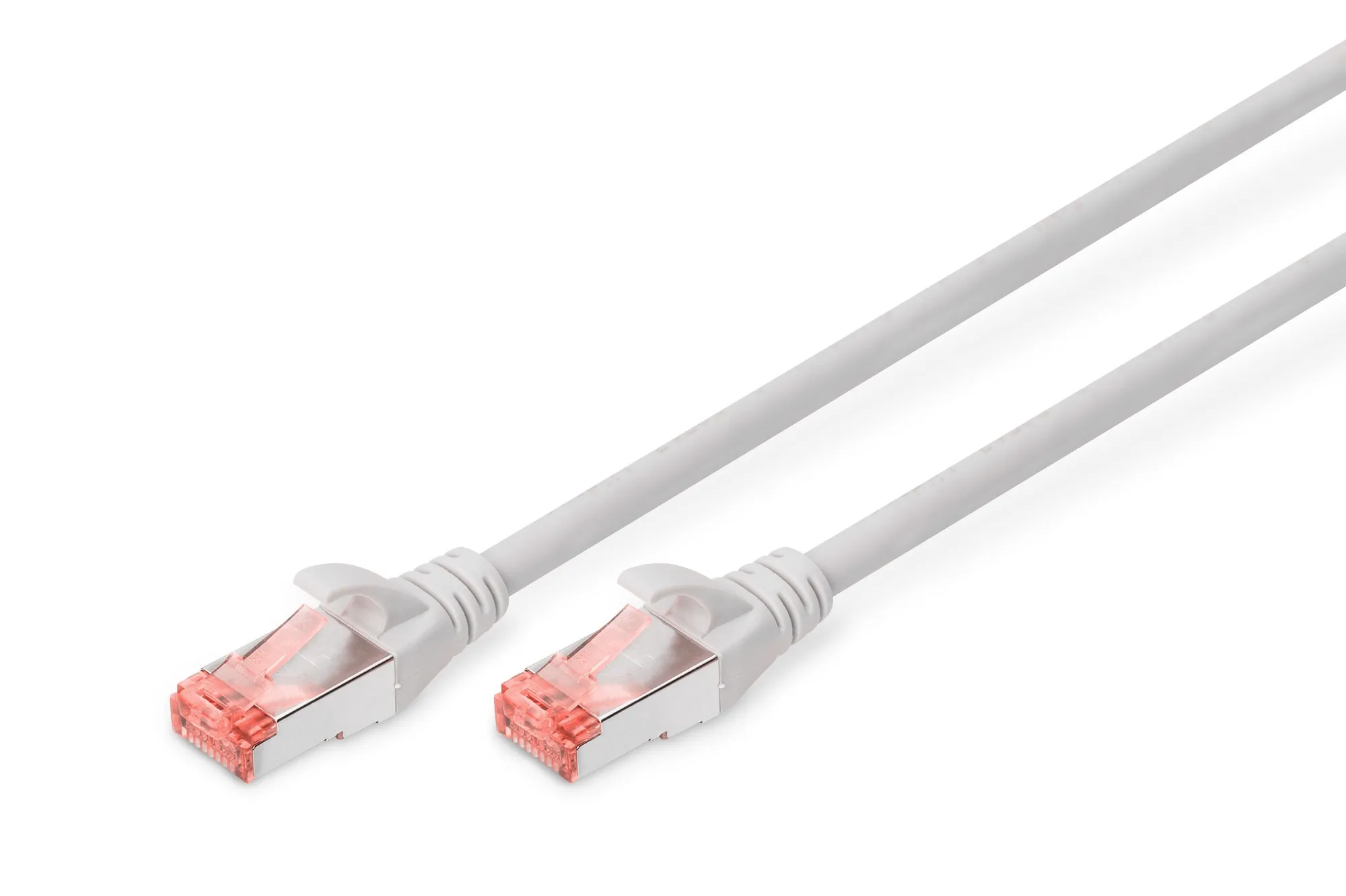 Cavo Rete S-Ftp Cat.6 Doppia Schermatura Ls0H Colore Grigio Mt. 7 - immagine 1