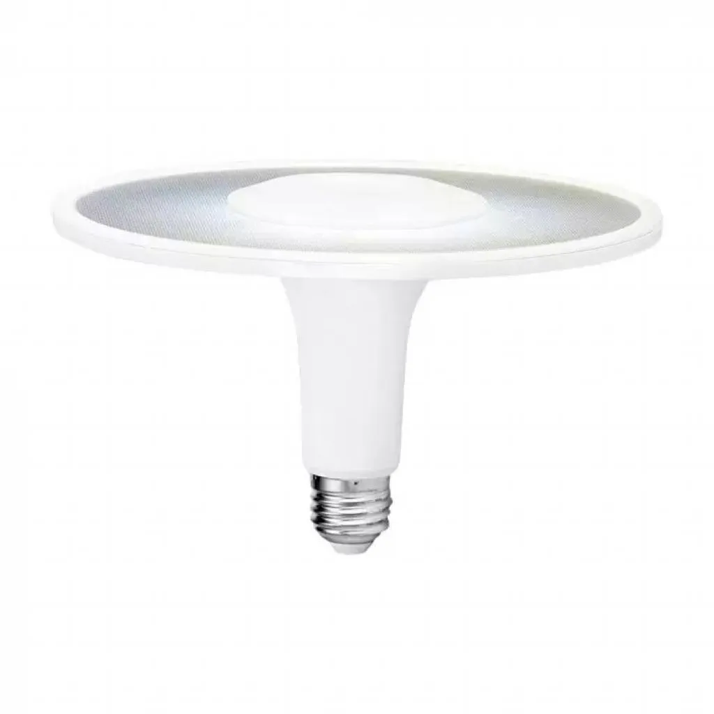 V-TAC PRO Lampadina LED Chip Samsung E27 18W UFO Acrilico Plastica 3000K - immagine 1