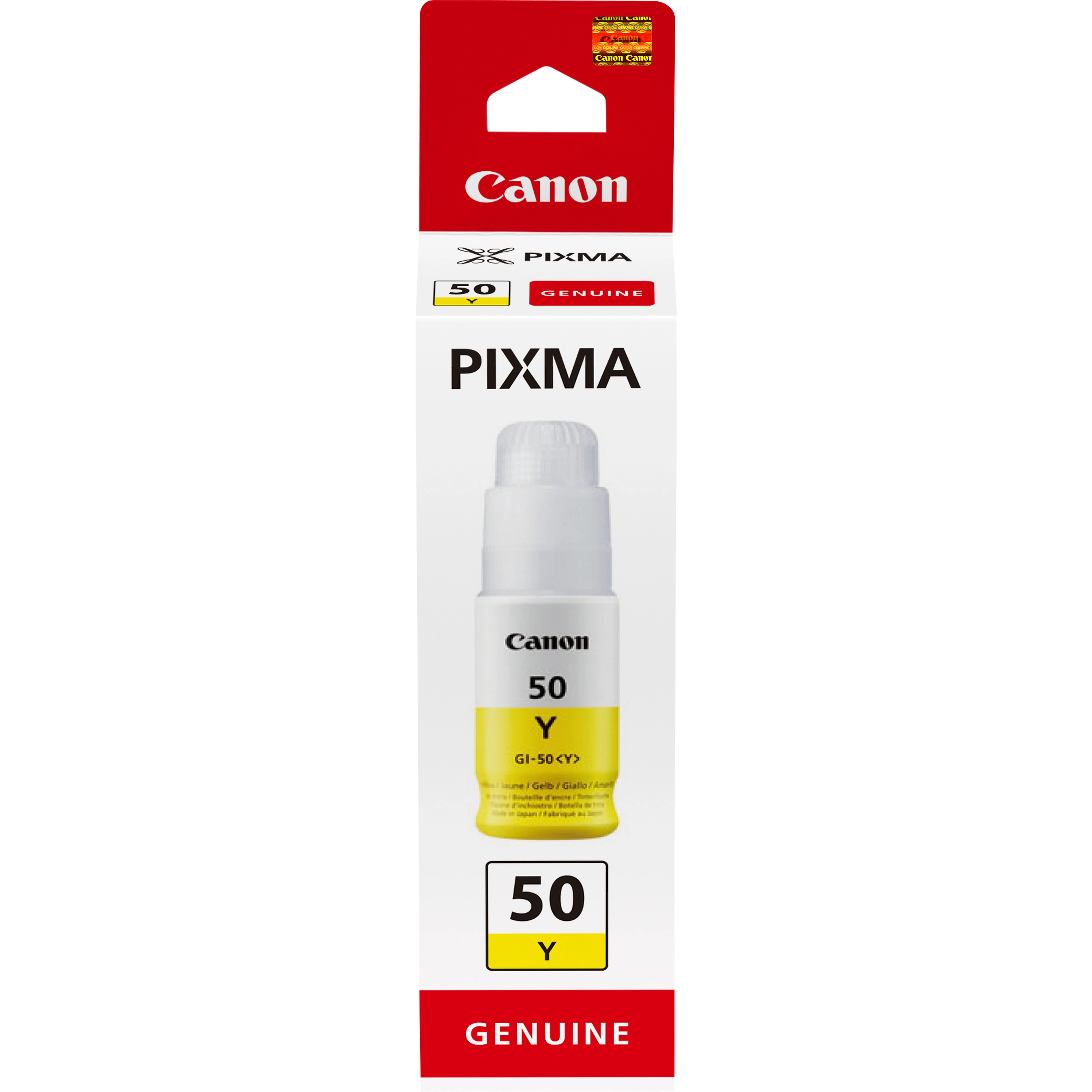 Canon GI50 inchiostro originale giallo - GI50Y/3405C001 - immagine 1