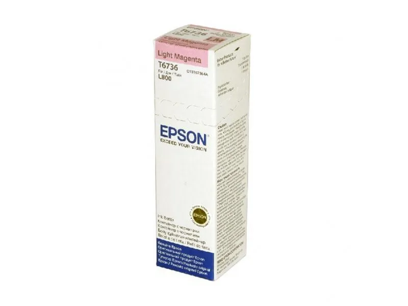 ORIGINALE Epson Cartuccia d'inchiostro magenta (chiaro) C13T67364A 673 70ml - immagine 1