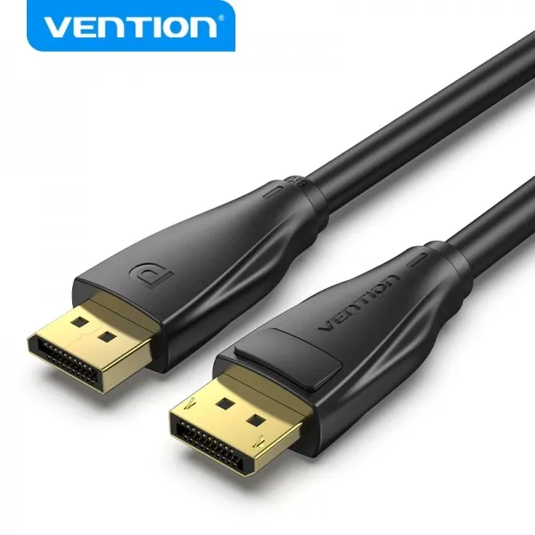 Cavo Vention Displayport maschio a Displayport maschio 1.4 8K - 5 m - Colore nero - immagine 1