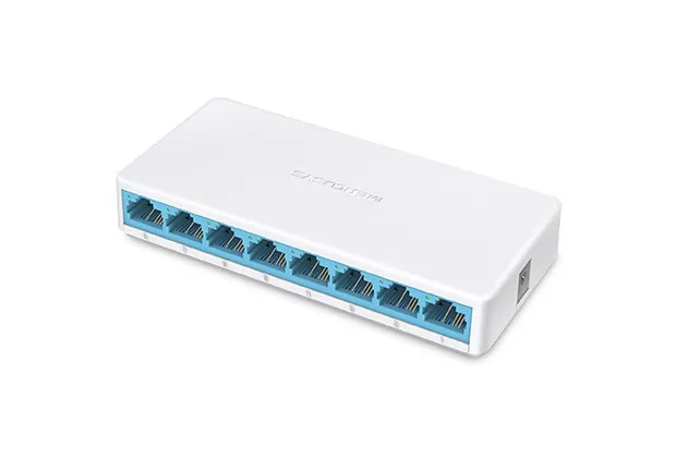 Switch Desktop 8P 10/100 Rj45 Auto Mdi/Mdix - immagine 1