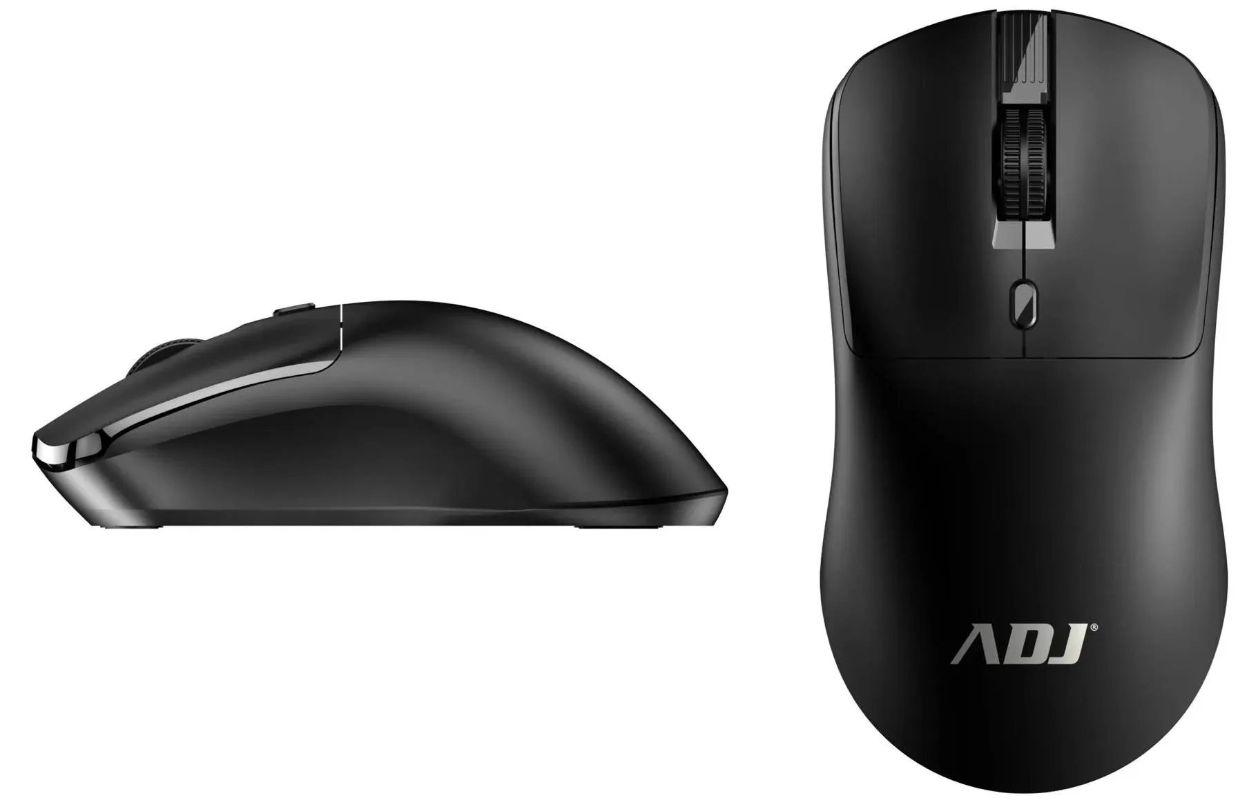 Mouse Wirless Ricaricabile Type C 1600 Dpi 3 Tasti Plug&Play Bk Adj - immagine 1