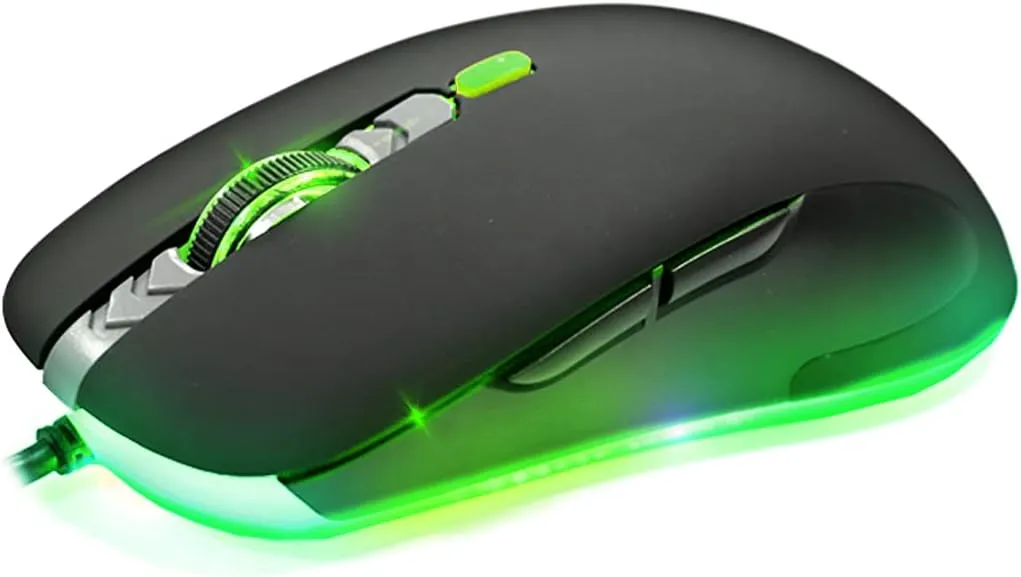 Mouse Gaming Acer Twist GM1100 6pulsanti 6400dpi Usb con 4 effetti Led colore Nero - immagine 1