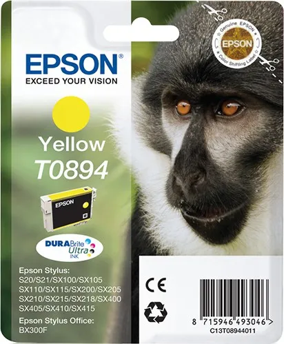 Epson Monkey Cartuccia Giallo - immagine 1