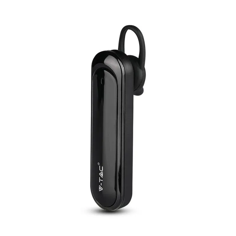 V-TAC Auricolare Bluetooth 170mAh Colore Nero - immagine 1