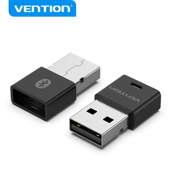 Vention NAHB0 Adattatore Bluetooth 5.3 USB - Audio 24 bit/192 kHz - Associazione di 5 dispositivi - Portata 20 m - Nero - immagine 1