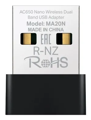 Mercusys MA20N scheda di rete e adattatore WLAN 650 Mbit/s - immagine 1