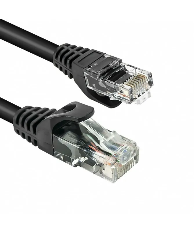 Vultech Cavo Ethernet Utp Cat.6 30Mt Nero - immagine 1