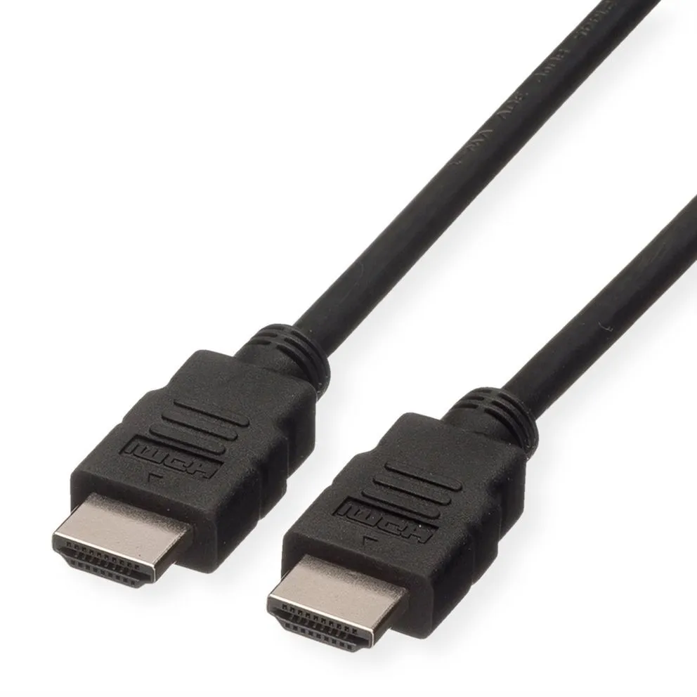 Roline Green Hdmi High Speed Cable E Ethernet M M Black 2M - immagine 1