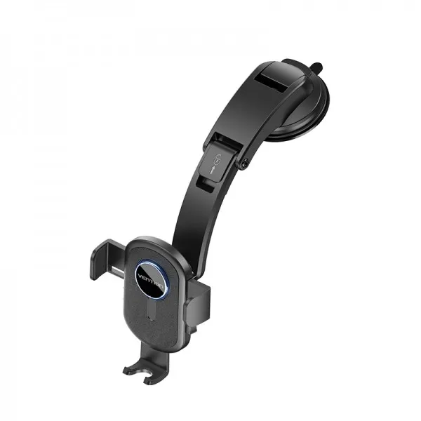 Supporto mobile da auto Vention con ventosa - colore nero - immagine 1