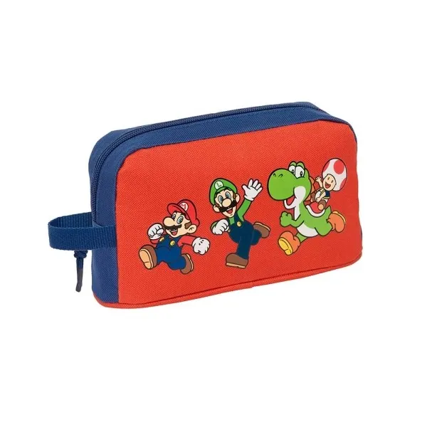 Safta Super Mario Mamma Mia 1.7L Portapranzo termico - Interno rivestito in alluminio - 215x65x120mm - Rosso e blu - immagine 1