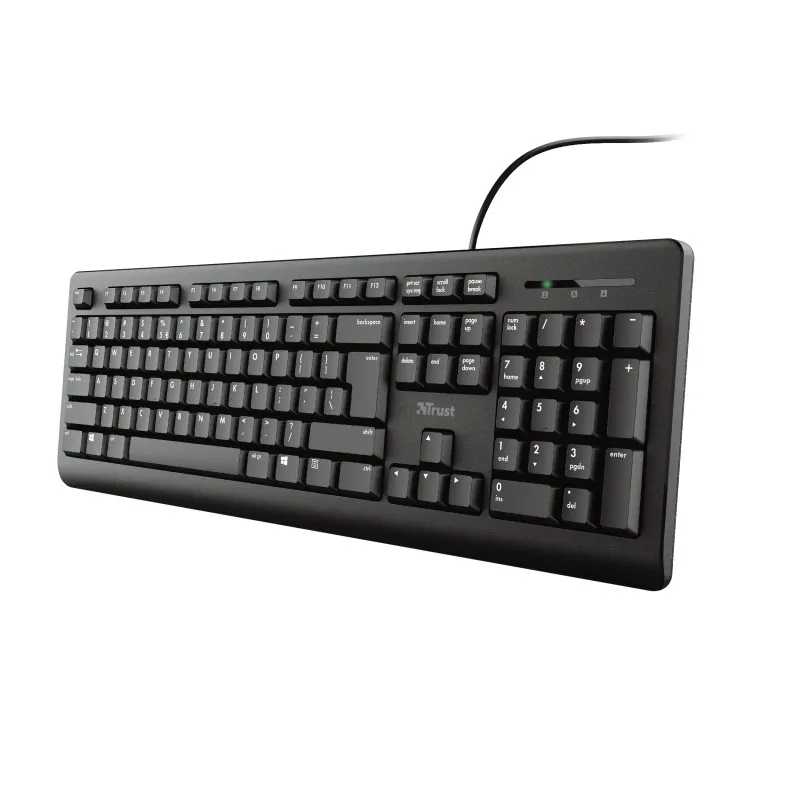 Trust TK-150 tastiera Universale USB QWERTY Spagnolo Nero - immagine 1