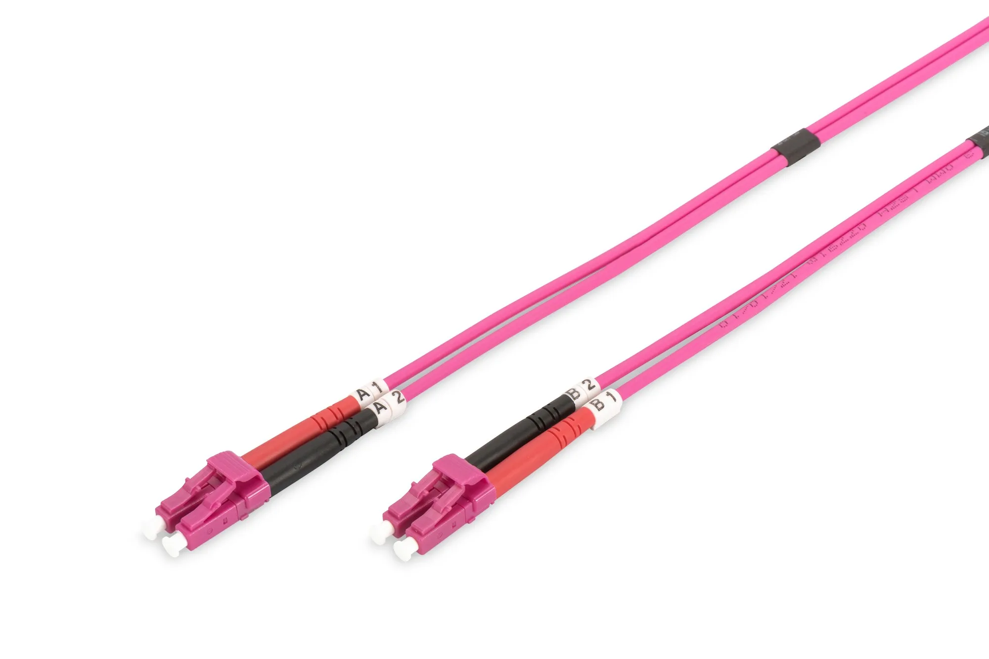 Cavo Fibra Ottica Lc A Lc Multimode Duplex 50/125 Mt.5 Om4 - immagine 1