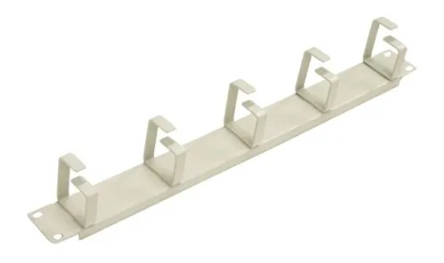 Armadio Rack Raccoglicavi 19 5 Anelli Grigio In Metallo - immagine 1