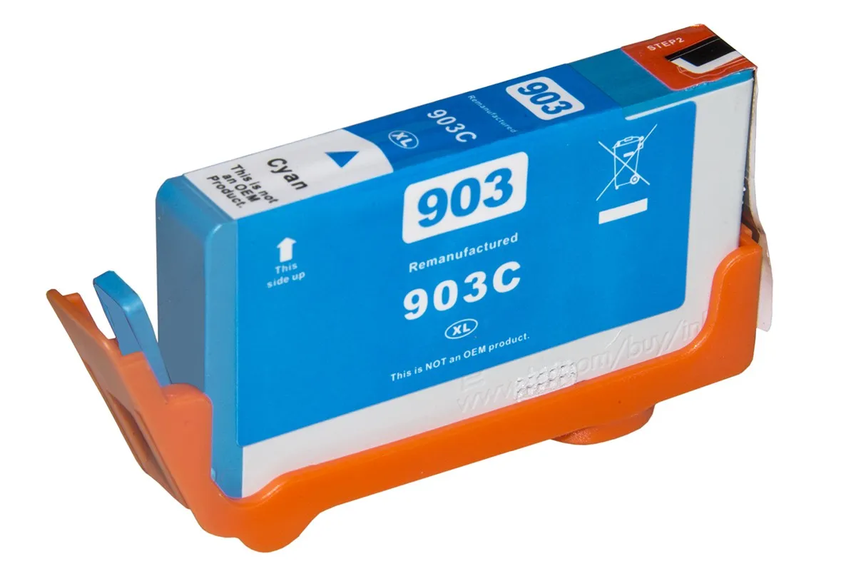 Compatibile Testina Rigenerata Hp Officejet 6950 All-In-One Hp Officejet Pro 6970 Ciano 135 Ml Oem Hp903Xlc - immagine 1