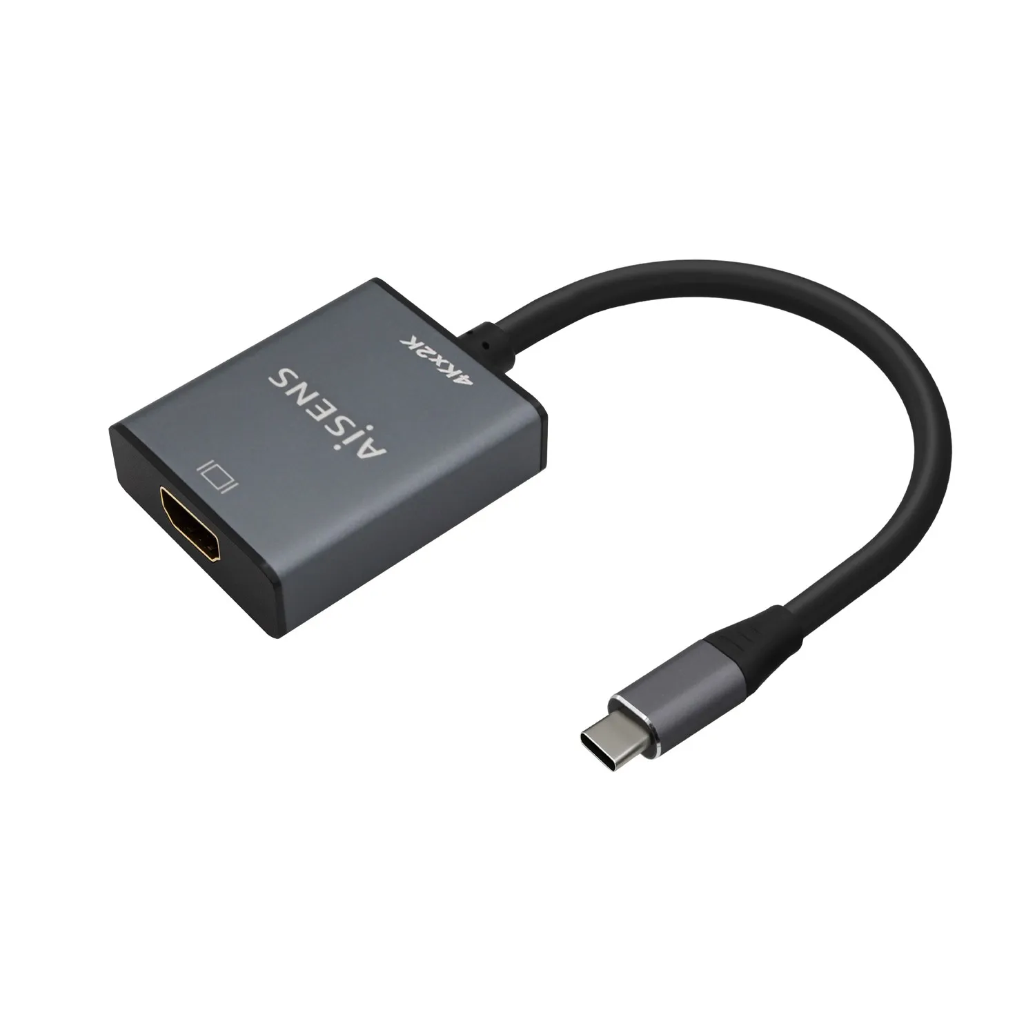 AISENS A109-0685 cavo e adattatore video 015 m USB tipo-C HDMI tipo A (Standard) Grigio - immagine 1