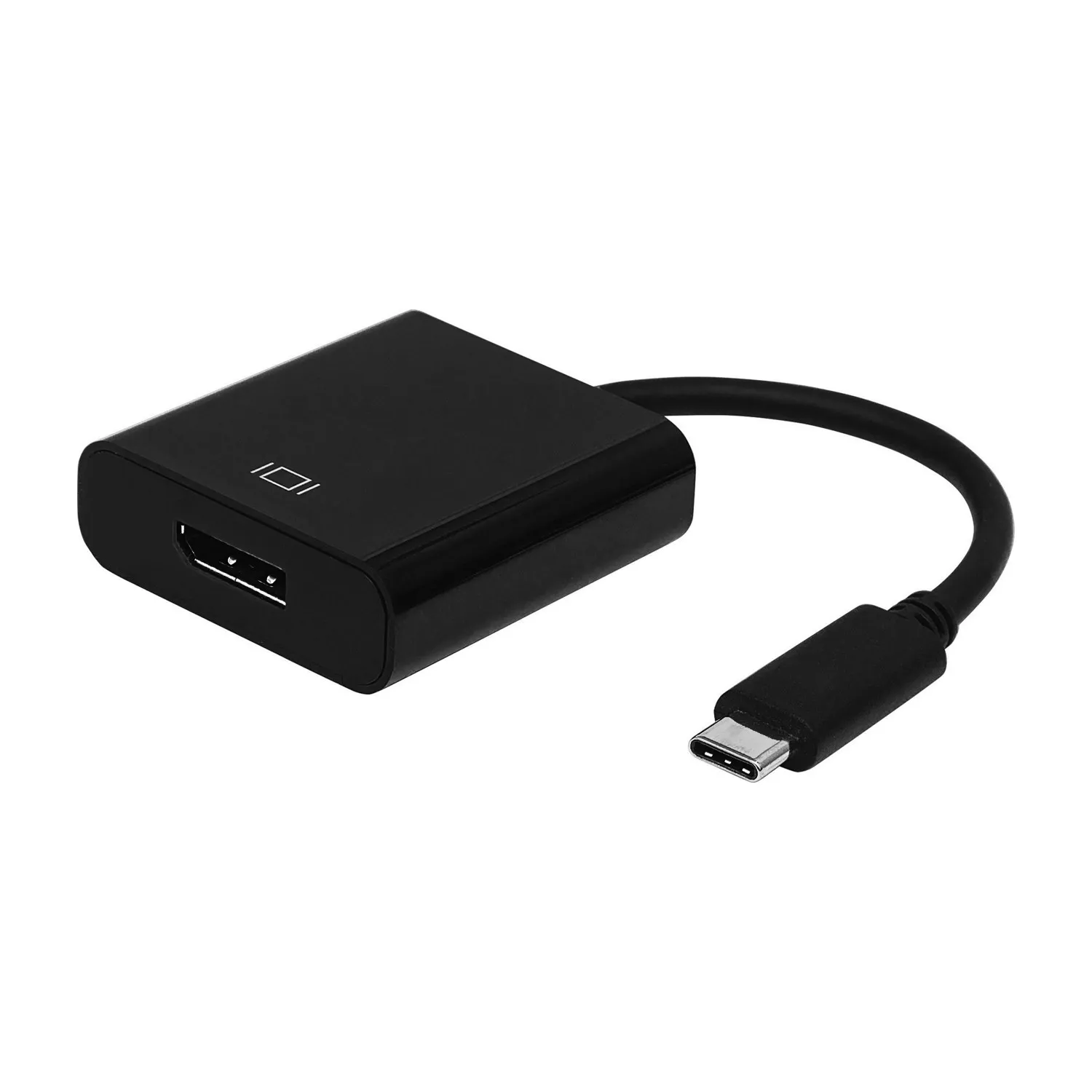 AISENS A109-0345 cavo e adattatore video 015 m DisplayPort USB tipo-C Nero - immagine 1