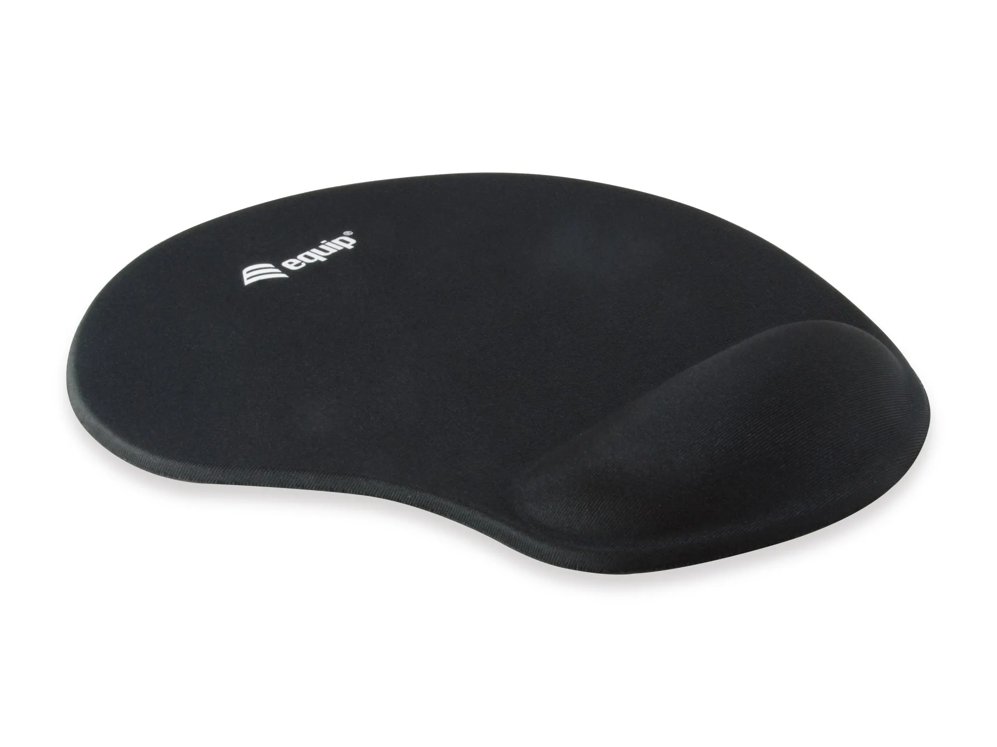 Tappetino Mouse Pad Gel Nero Supporto Polso - immagine 1
