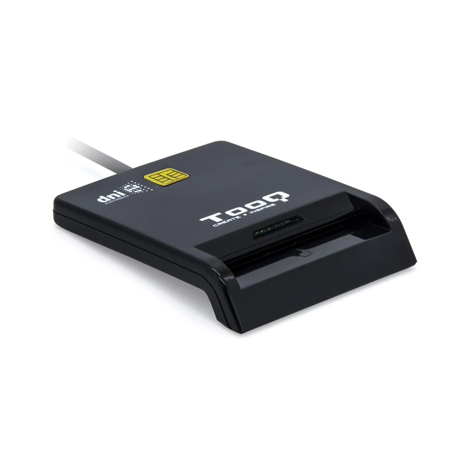 TooQ TQR-211B lettore di card readers Interno USB USB 2.0 Nero - immagine 1