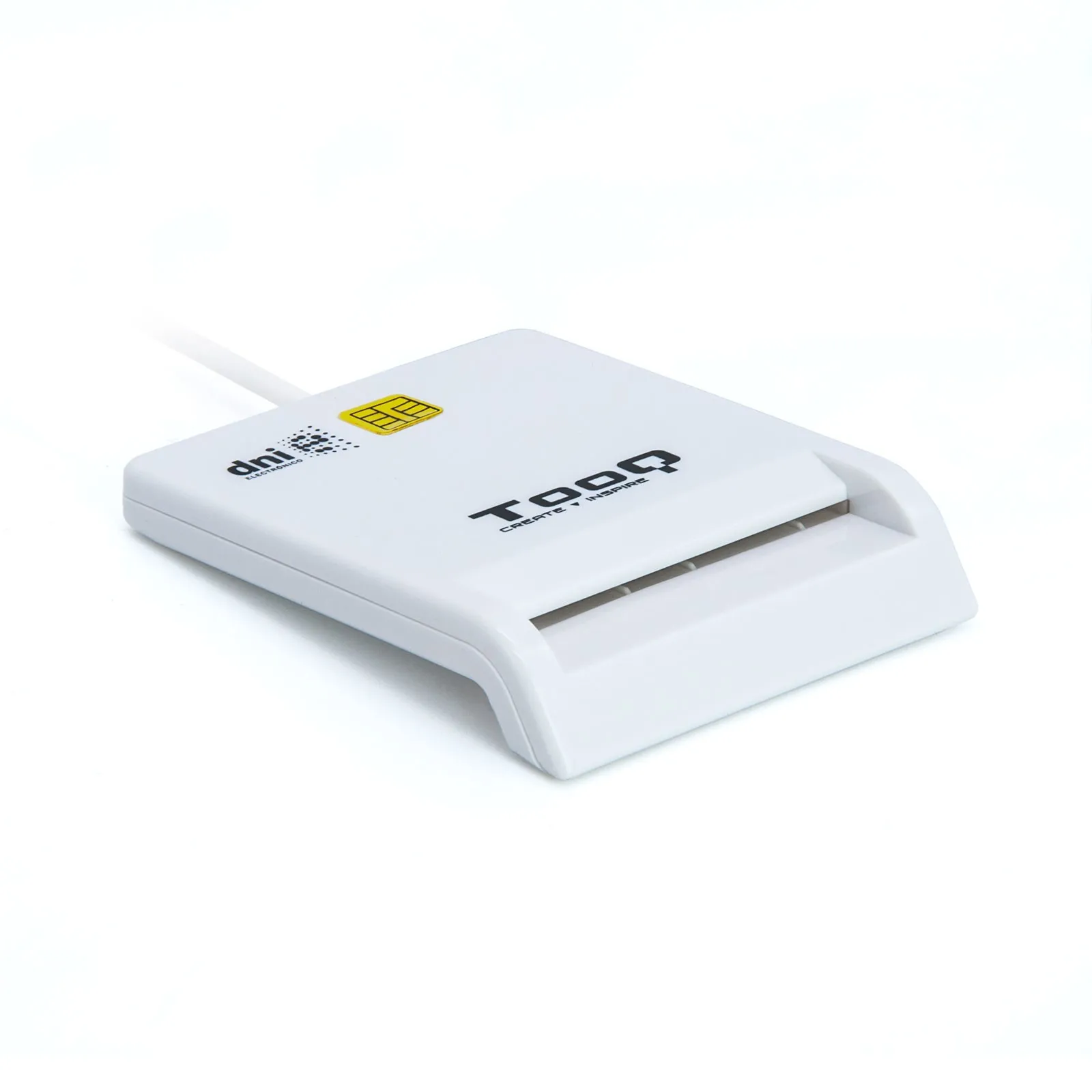 TooQ TQR-210W lettore di card readers Interno USB 2.0 Bianco - immagine 1