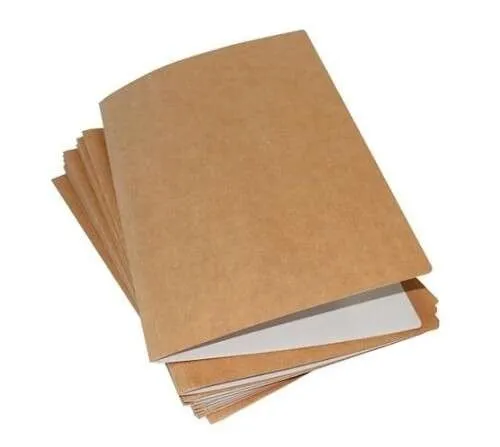 Mariola Confezione da 50 sottocartelle Kraft - Bianco 240 gr - Formato Folio - Slot per chiusura - Colore Marrone/Bianco - immagine 1