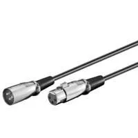 Cavo Xlr 3 Poli Maschio/Femmina Metri 6 - immagine 1