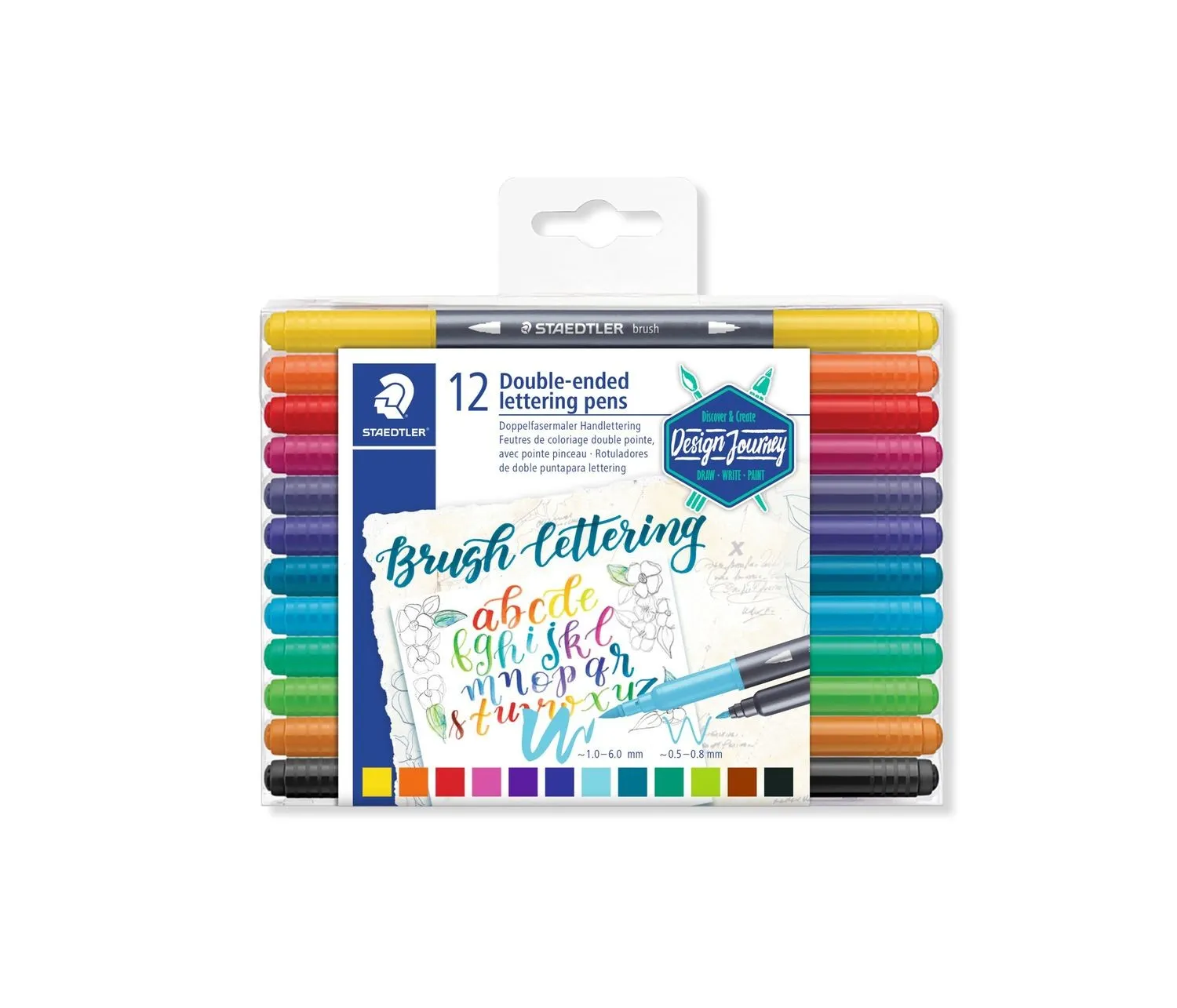 Staedtler 3004 Multicolore 12 pz - immagine 1