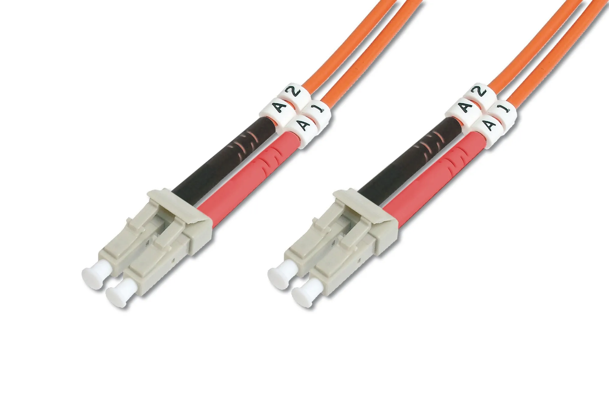 Cavo Fibra Ottica Lc A Lc Multimode Duplex 50/125 Mt.3 - immagine 1