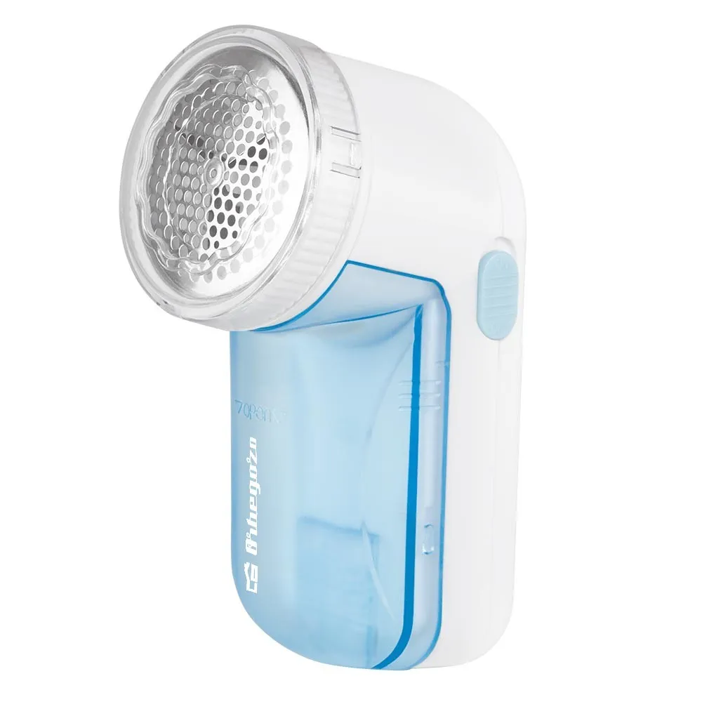 Levapelucchi compatto Orbegozo QP 6400 - Sicuro - Efficiente - Acciaio inossidabile - Contenitore rimovibile - Diametro 5 cm - Batterie AA - ergonomico - Include spazzola - Pratico - Mantieni i tuoi vestiti immacolati - immagine 1