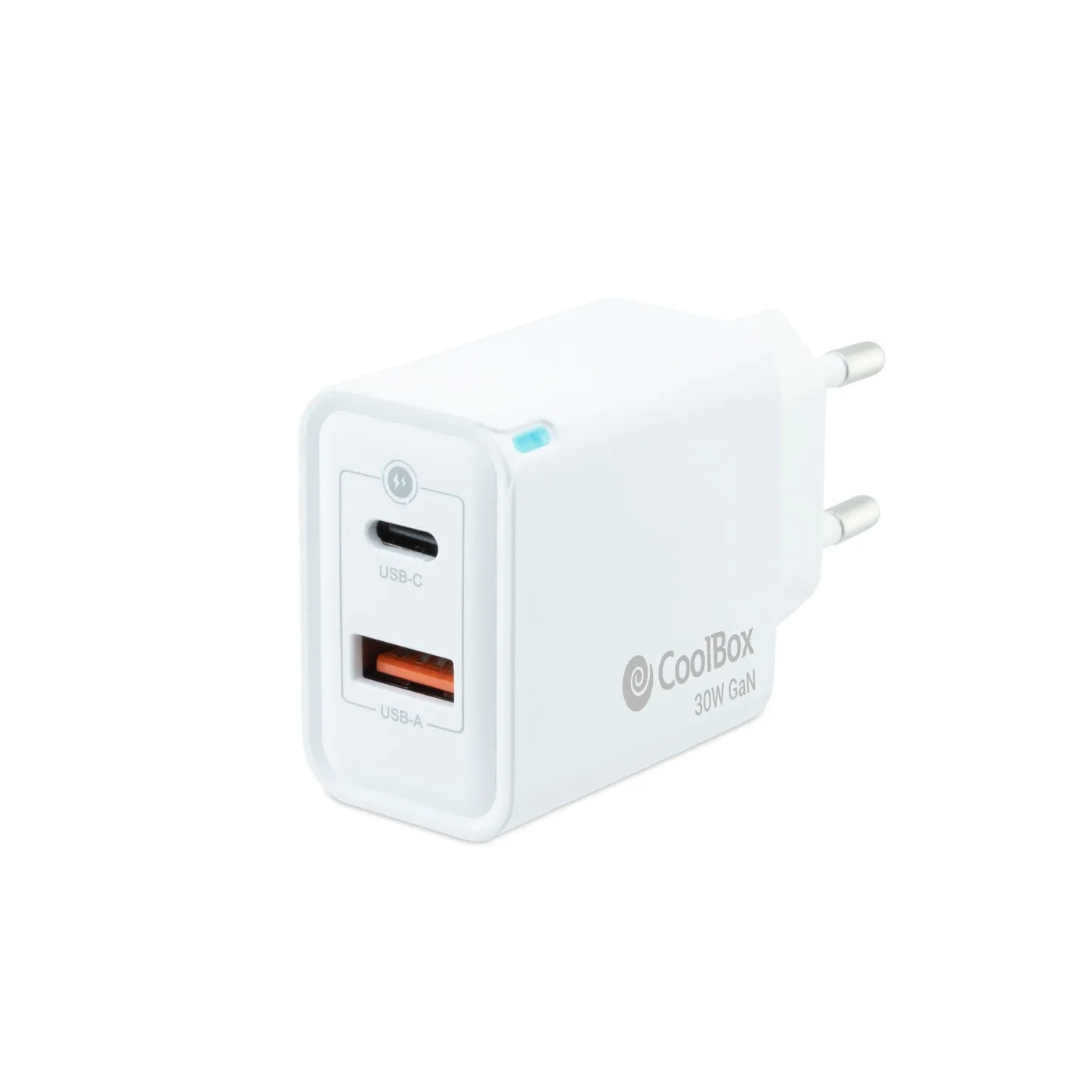 CoolBox COO-CUP-30CA Caricabatterie per dispositivi mobili Universale Bianco AC Interno - immagine 1